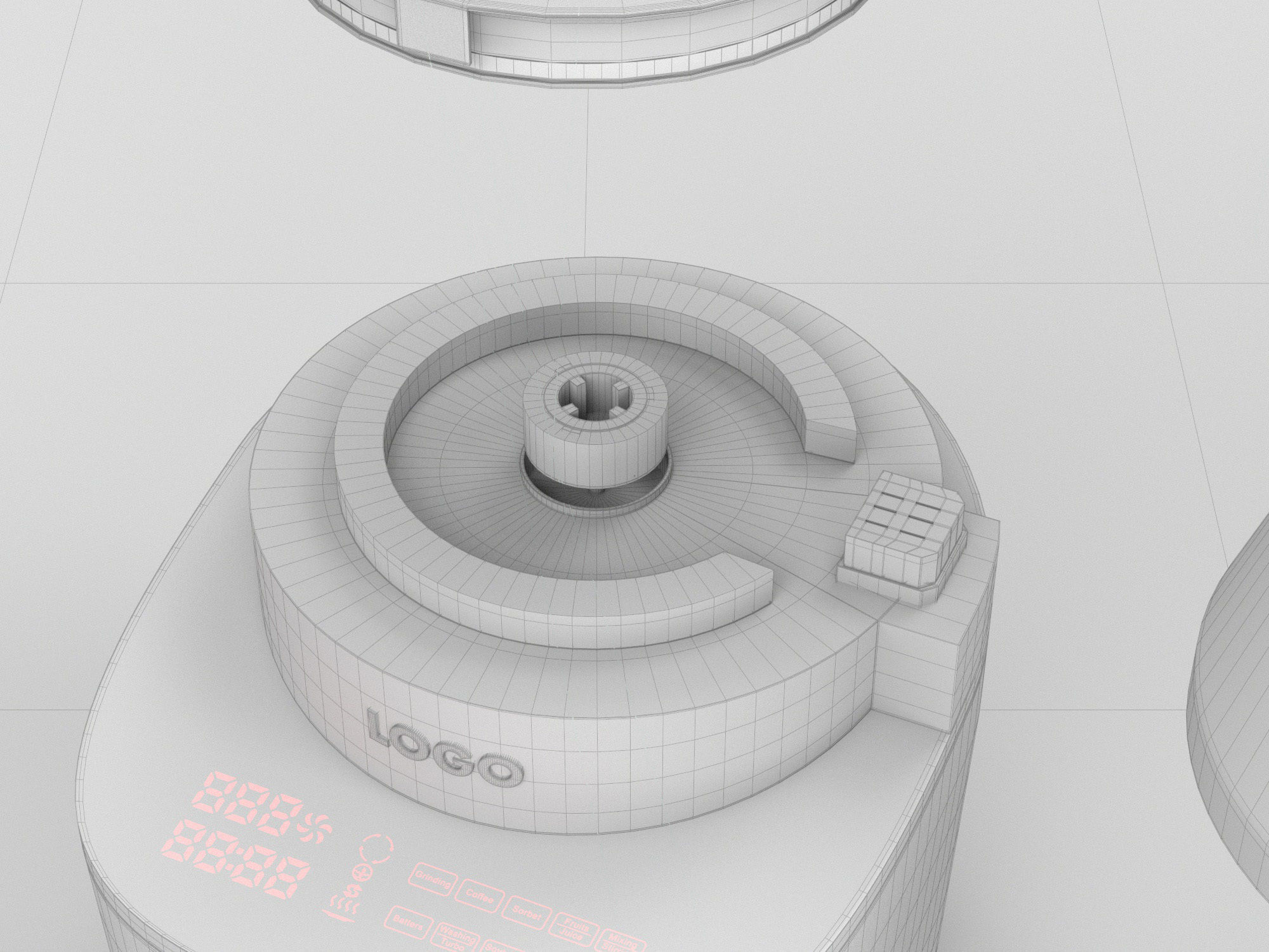 Multifunctional Blender 3D model_8