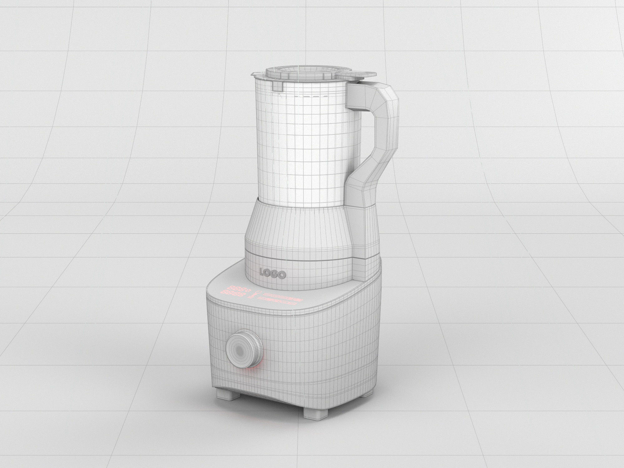 Multifunctional Blender 3D model_11