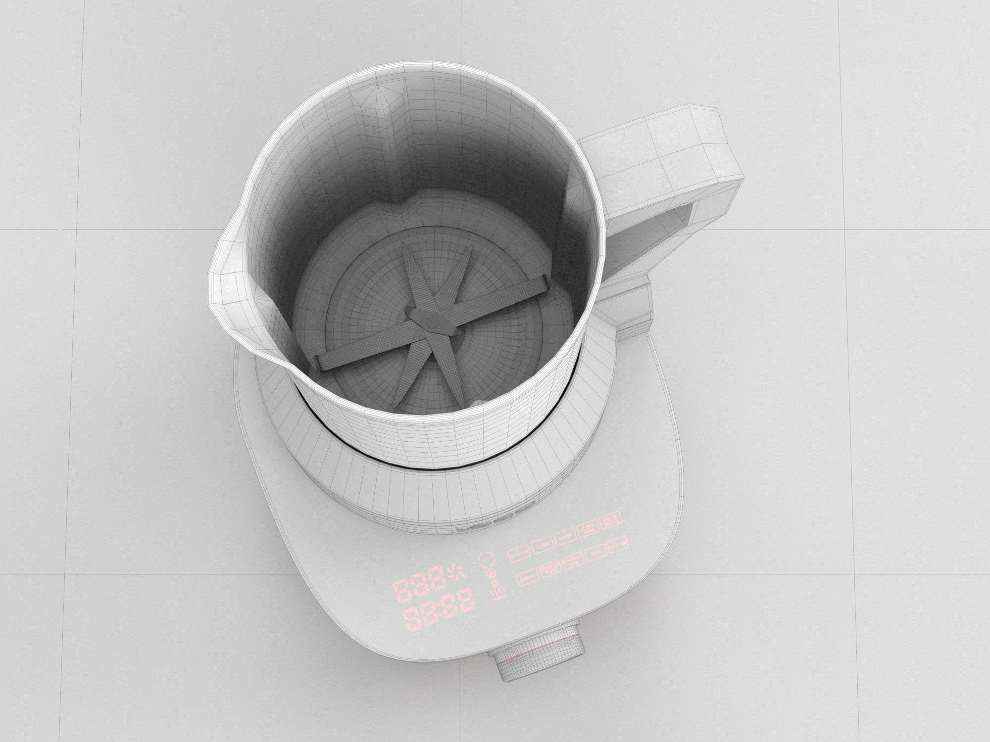 Multifunctional Blender 3D model_14