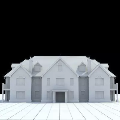 great manor 3D model_0