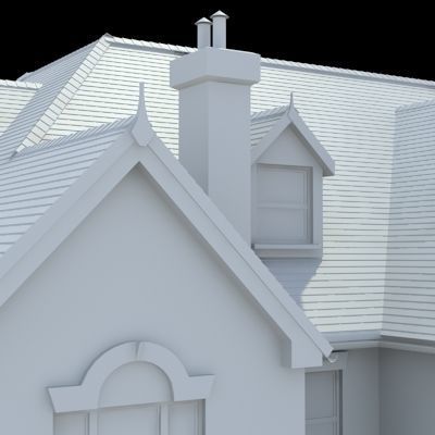 great manor 3D model_3