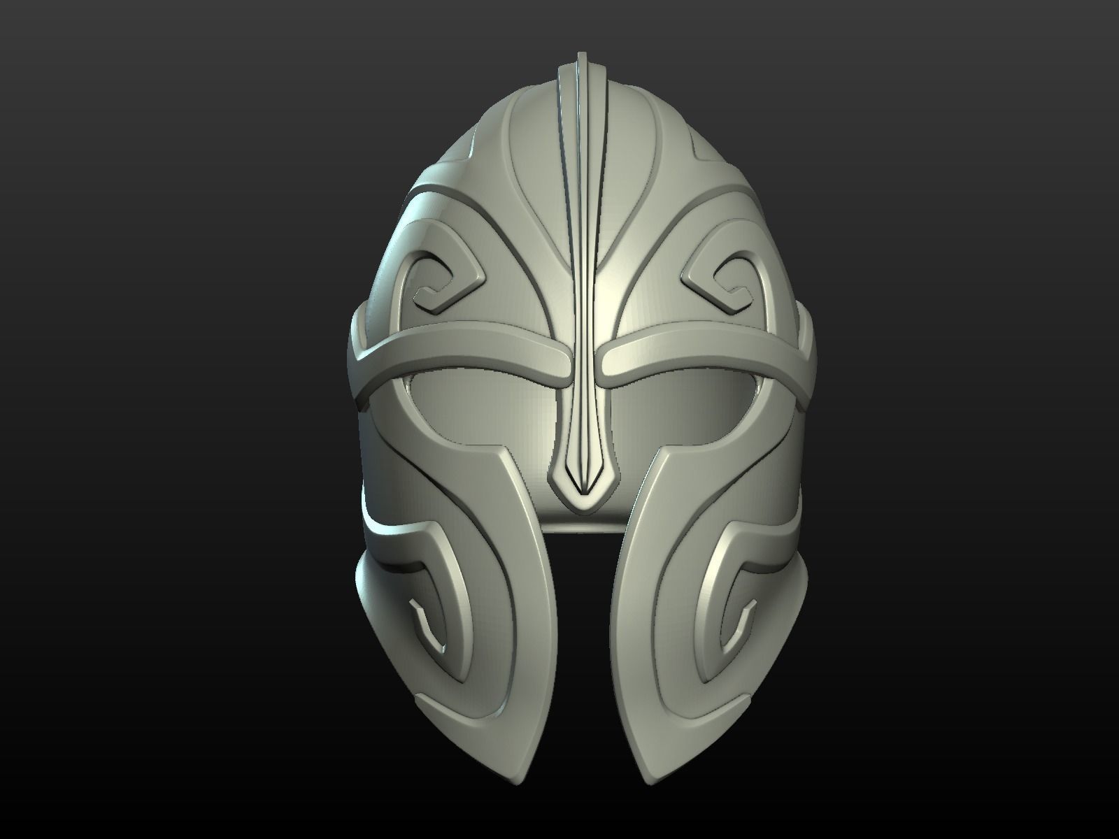 Helmet Print Ready 3D print model_14