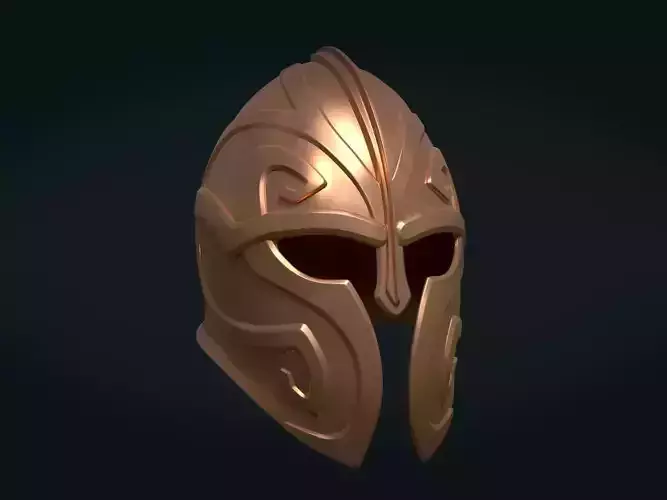 Helmet Print Ready 3D print model