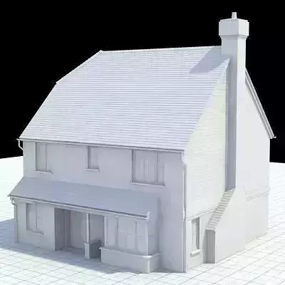 Highly detailed english house 3