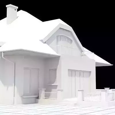 highly detailed single-family house 16