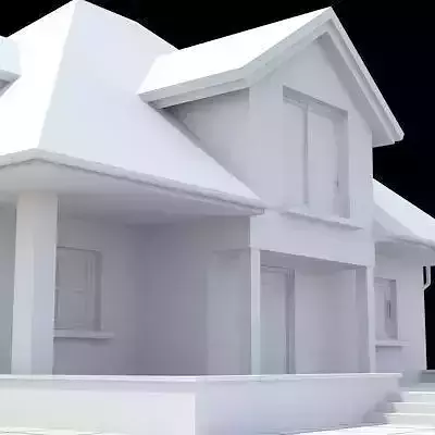 highly detailed single-family house 17