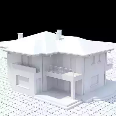 highly detailed single-family house 19