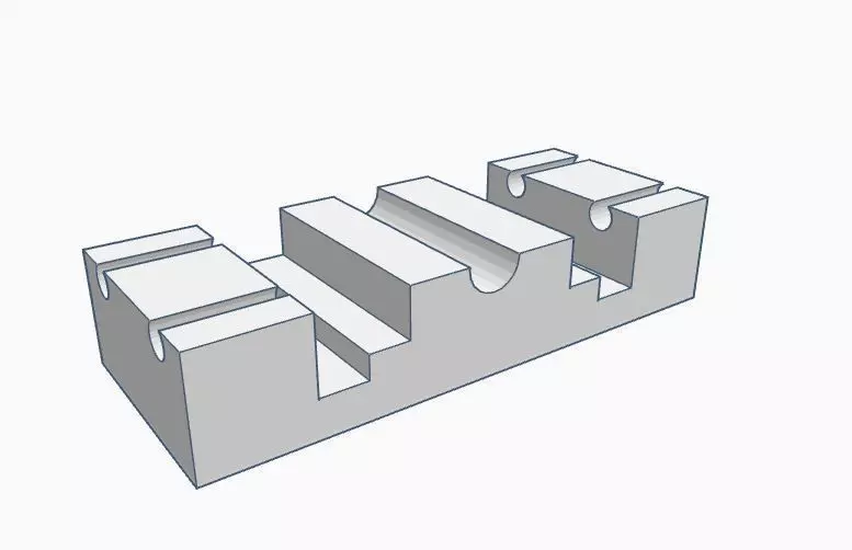Zeller rollerstand trolley H0 3D print model_0