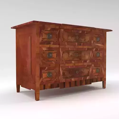 Classicistic Commode - Luis XVI - Germany - late 18th century