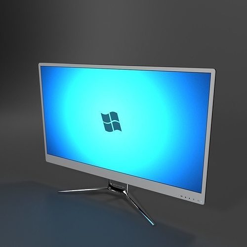 Desktop Monitor 3D model