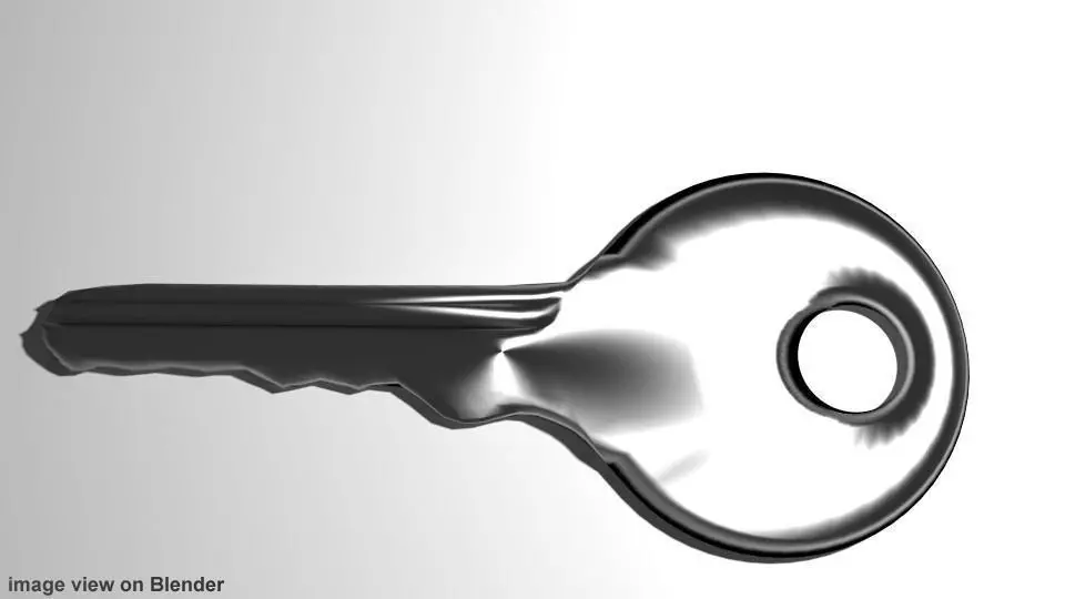 House cutkey 3D model_0