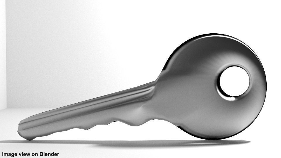 House cutkey 3D model_2