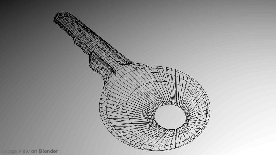 House cutkey 3D model_3