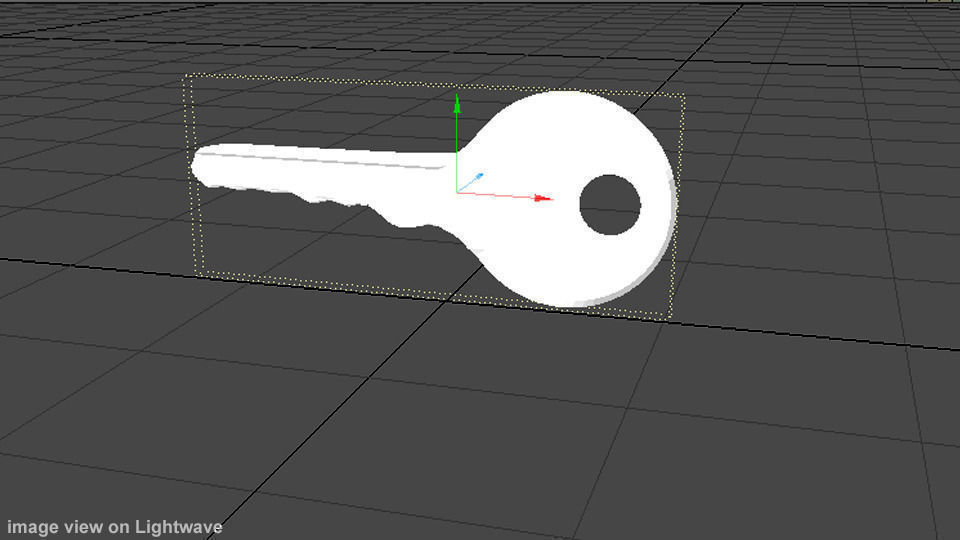 House cutkey 3D model_4