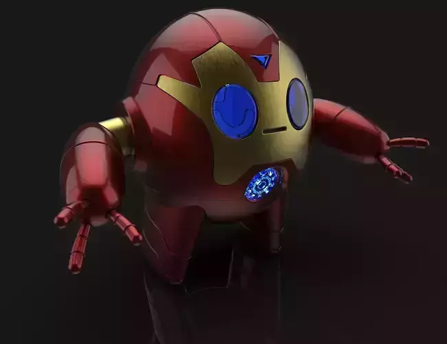 IronHeart Robot Assistants - from Invincible Iron Man issue 595 3D print model
