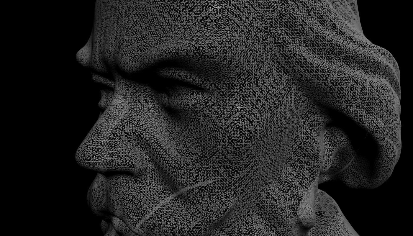 Brahms Bust 3D model_4