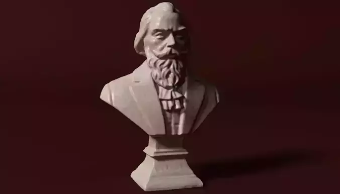 Brahms Bust 3D model