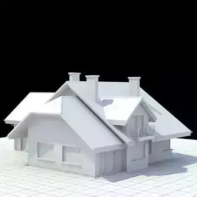 Highly detailed single-family house 5