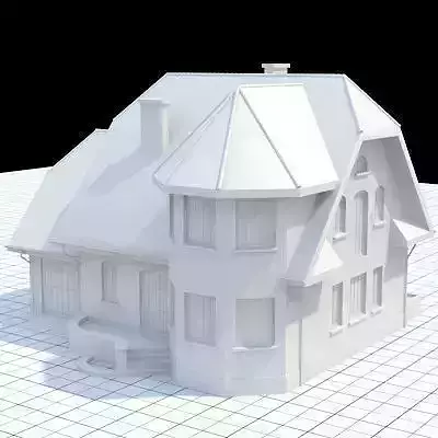highly detailed single-family house 7