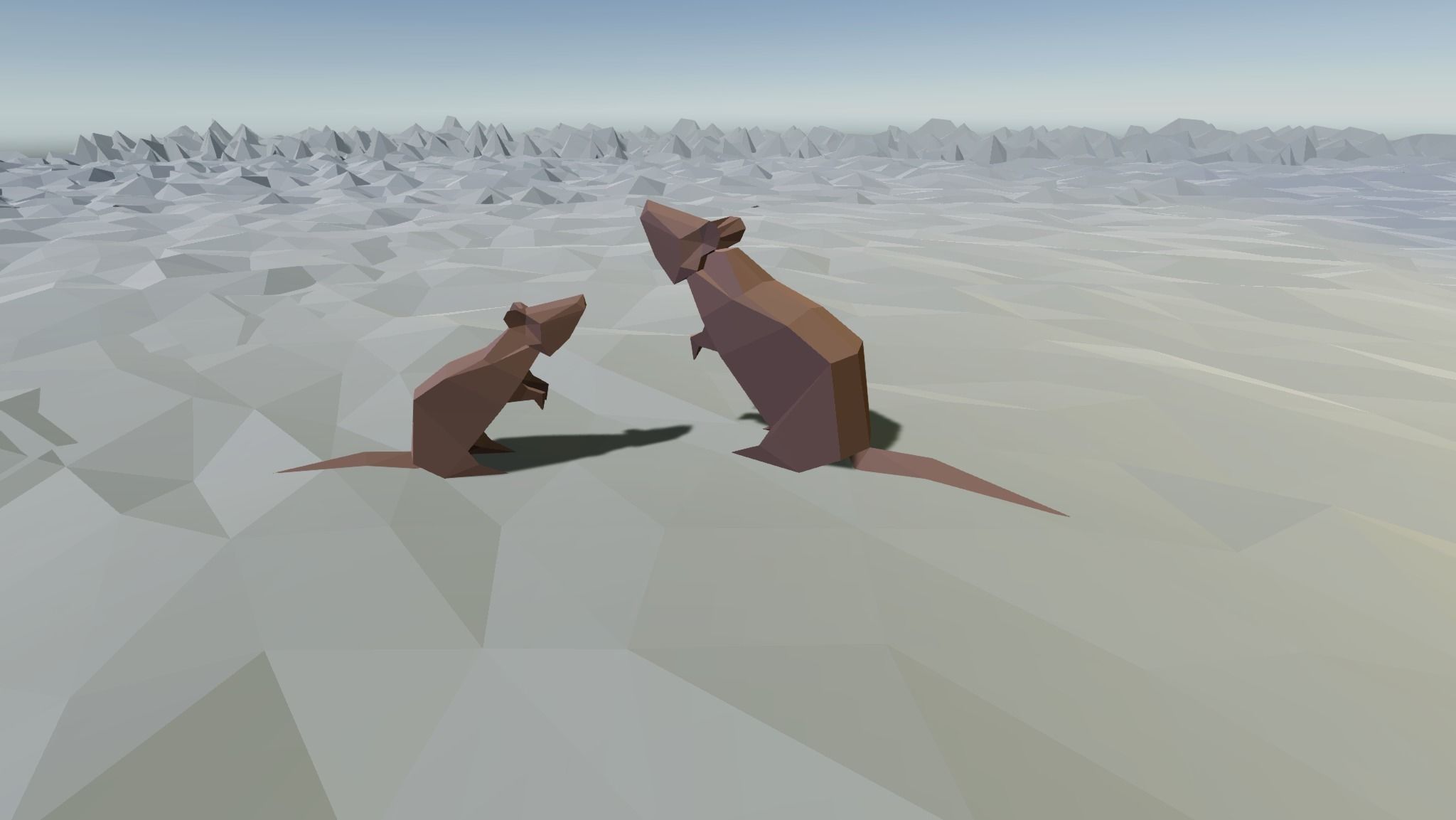 Animals of the Chinese Zodiac Low-poly 3D model_12