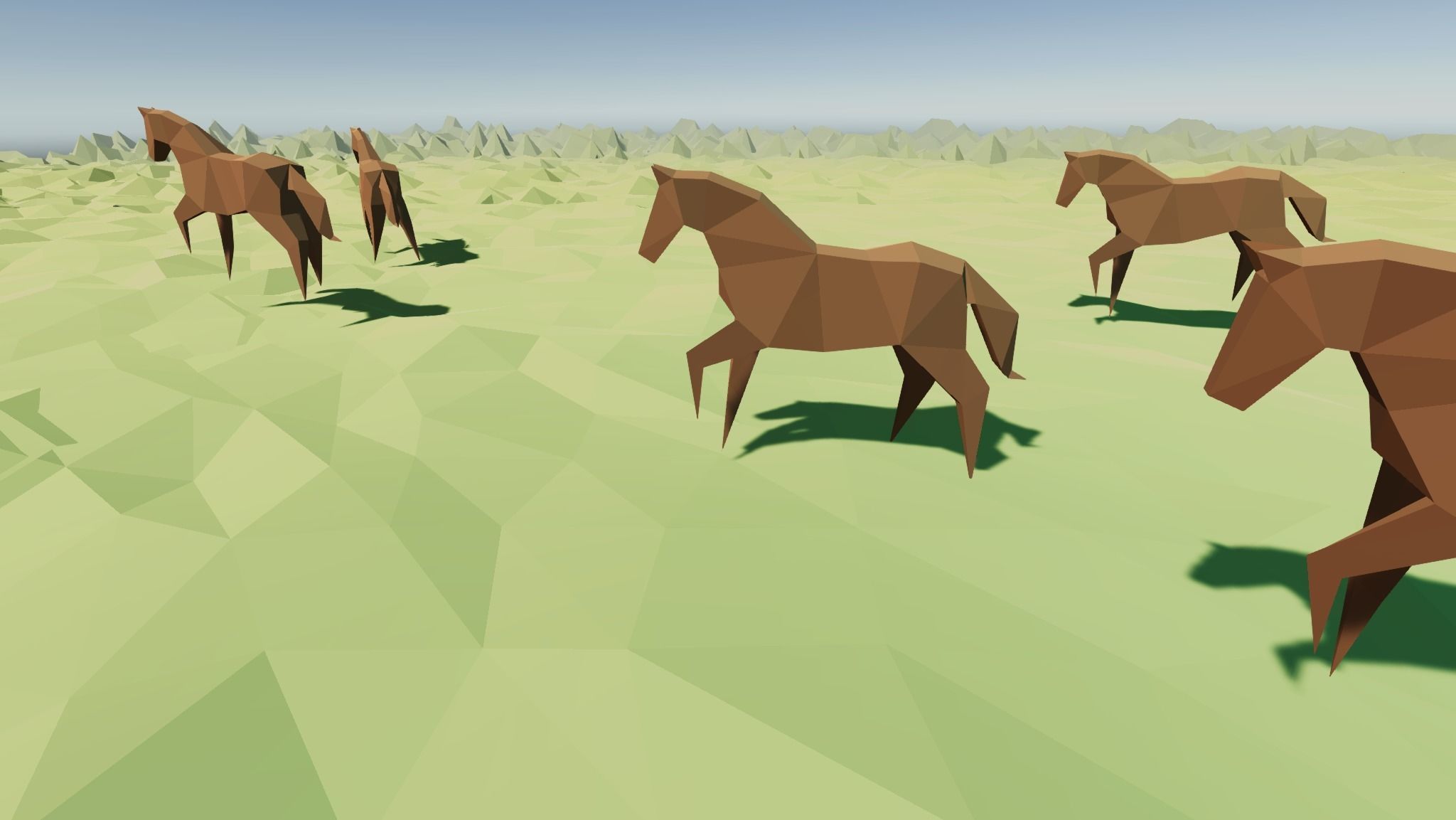 Animals of the Chinese Zodiac Low-poly 3D model_7