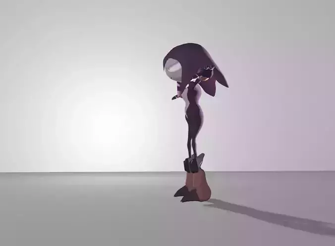 zeno 3d model sonic hedgehog