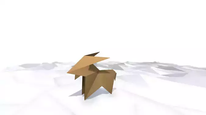 Origami Goat