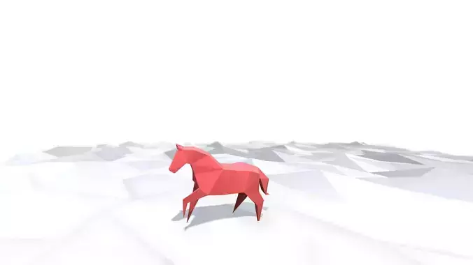Origami Horse