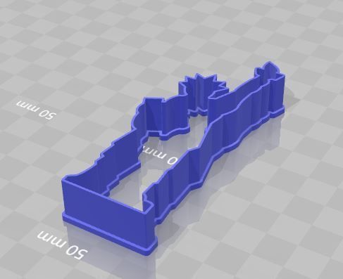 Statue of Liberty Cookie Cutter 3D print model