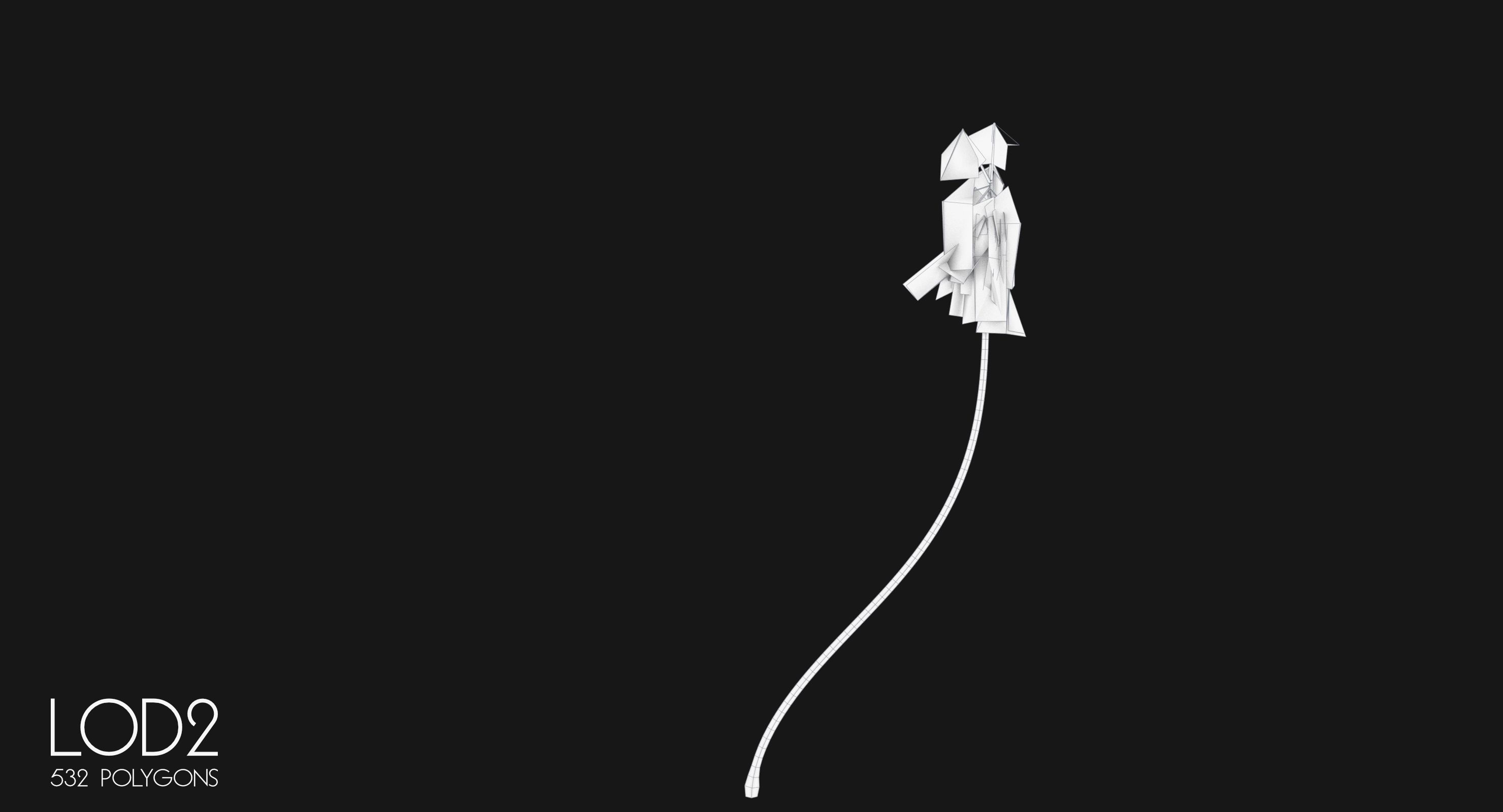 Cocos Nucifera 6354 - 03 Low-poly 3D model_13