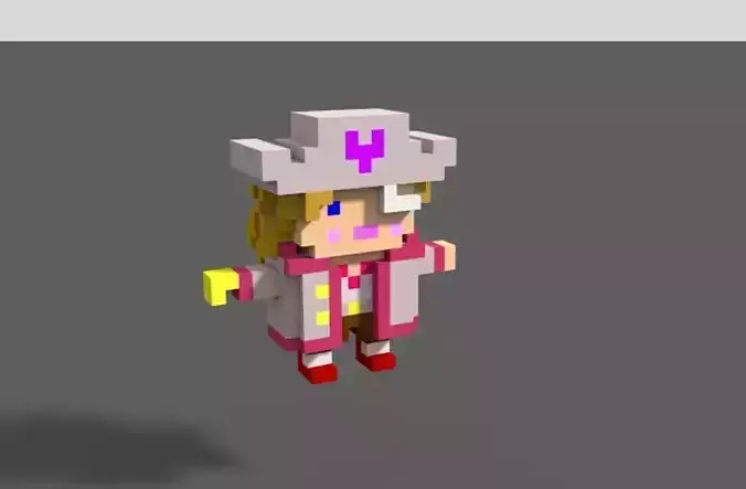 Pirate Queen 3D model