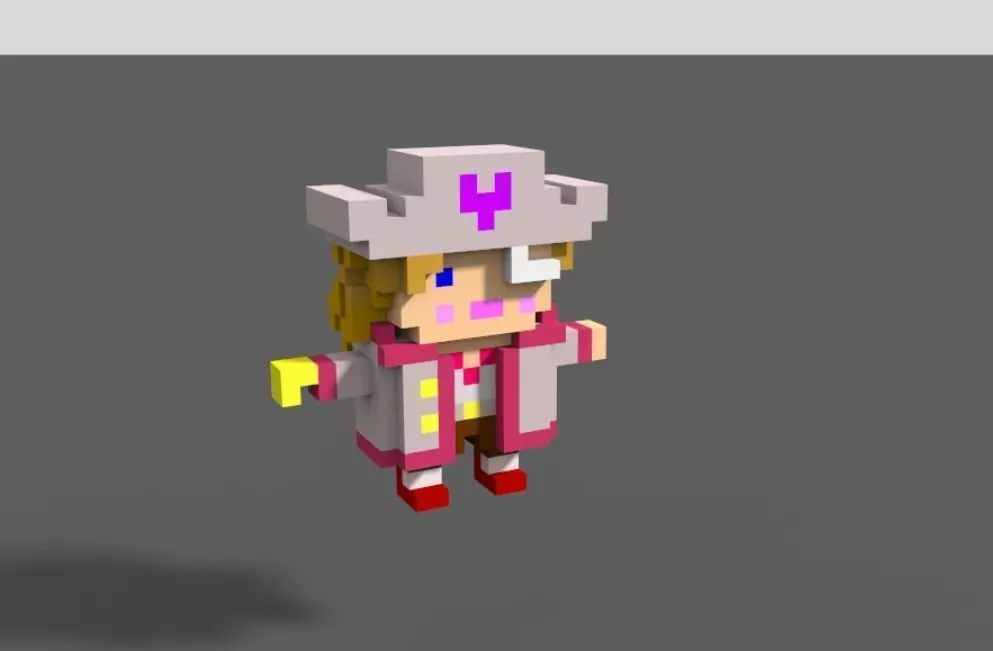 Pirate Queen 3D model_0