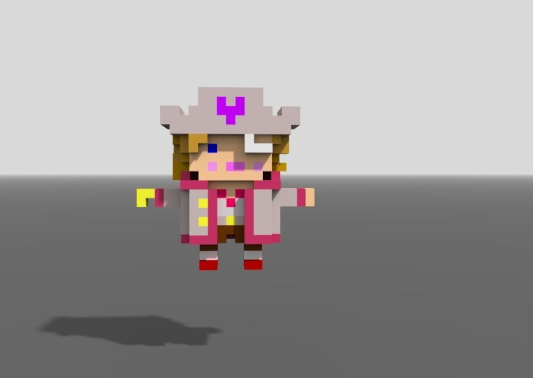 Pirate Queen 3D model_1