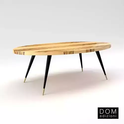 Dinner table Andrea from Dom Edizioni - Design by Domenico Mula