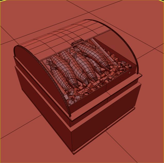 Salmon Plus Animation  Low-poly 3D model_9