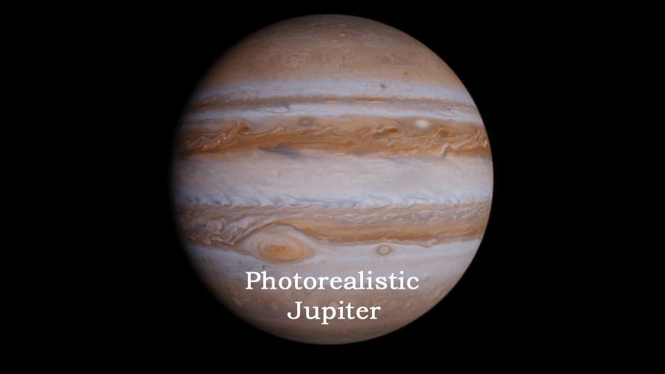 Photorealistic Solar System 3D model_21