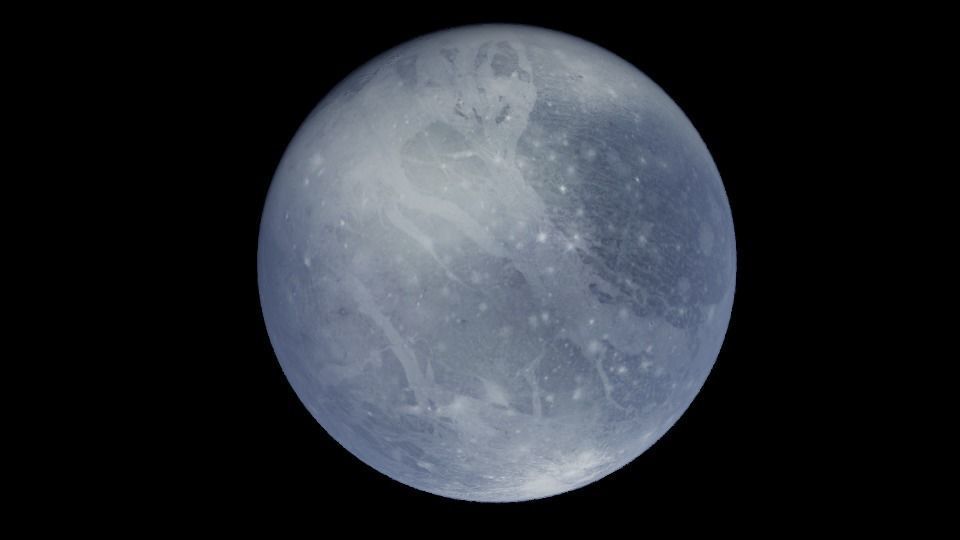 Photorealistic Solar System 3D model_37