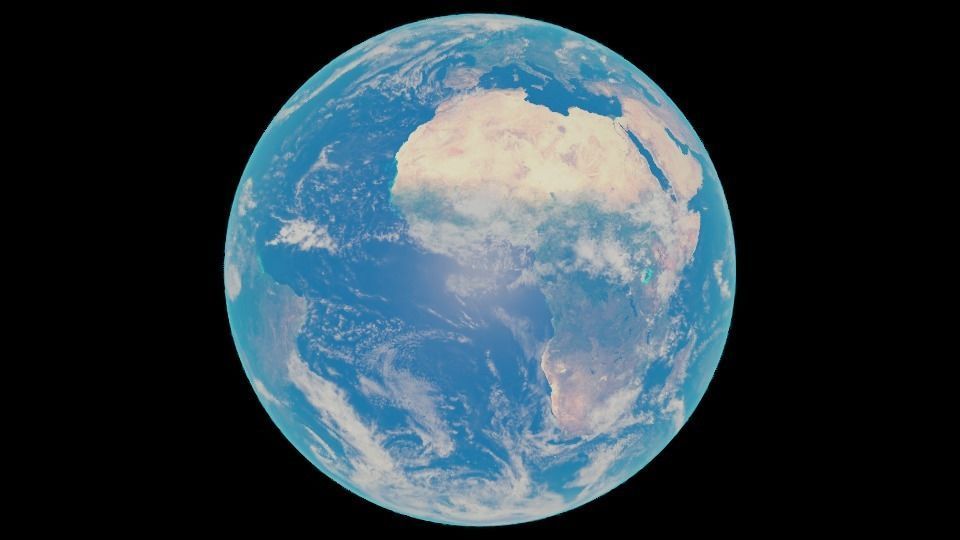 Photorealistic Solar System 3D model_4