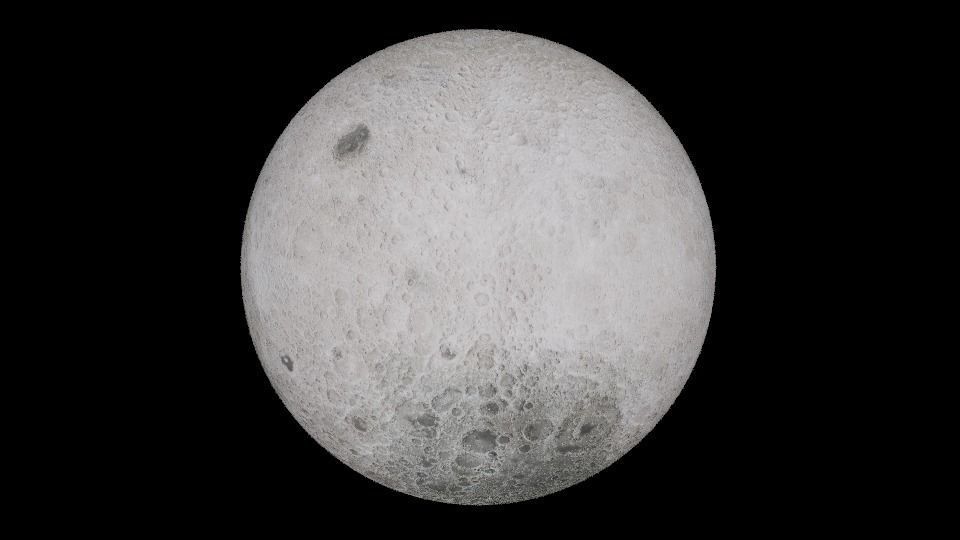 Photorealistic Solar System 3D model_7