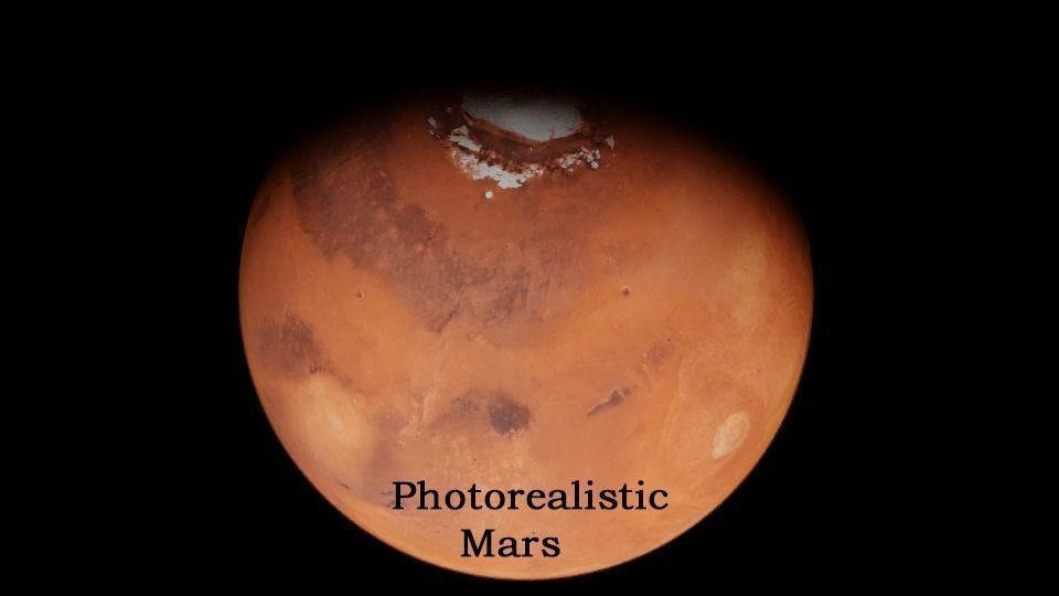 Photorealistic Solar System 3D model_17