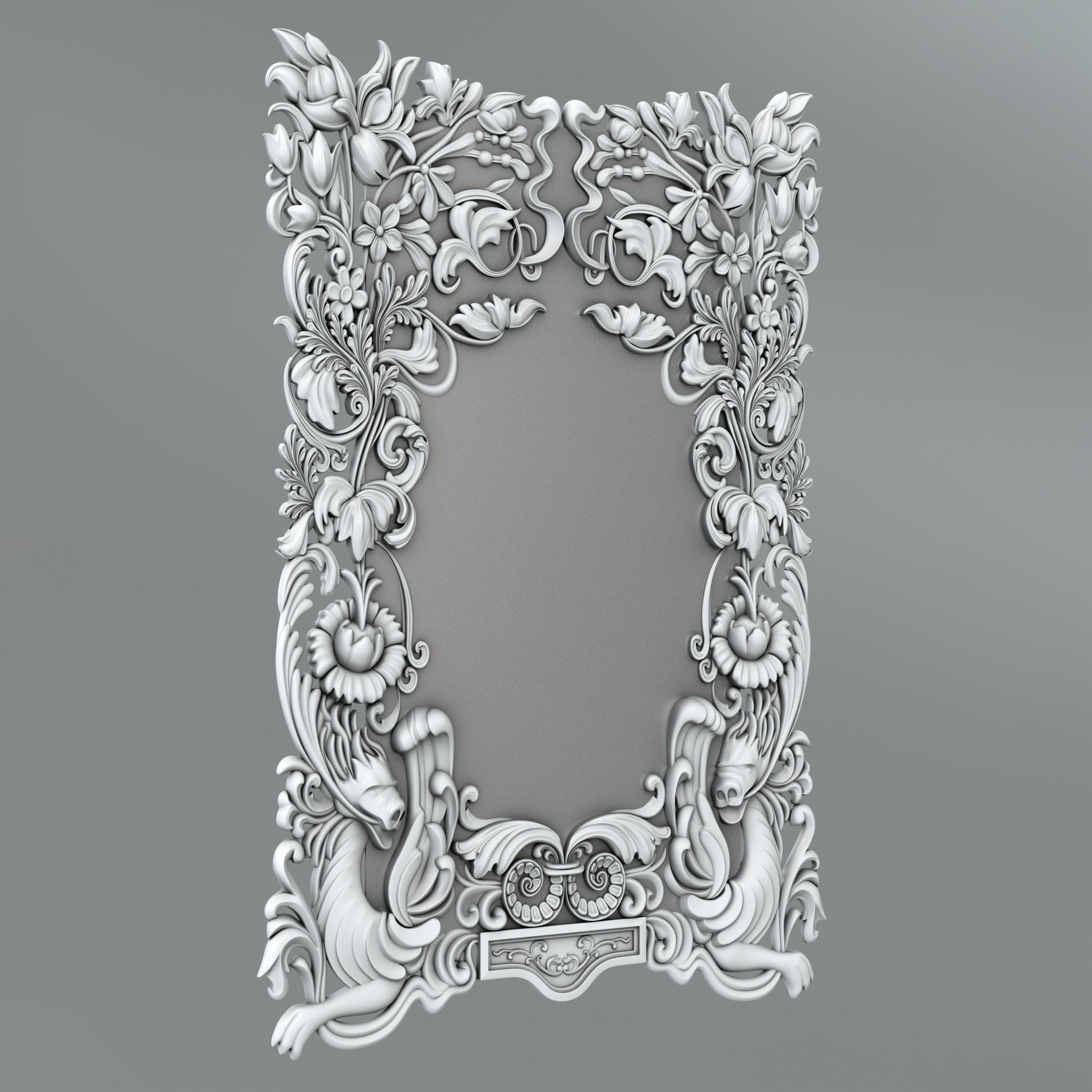 Frame for mirror 25