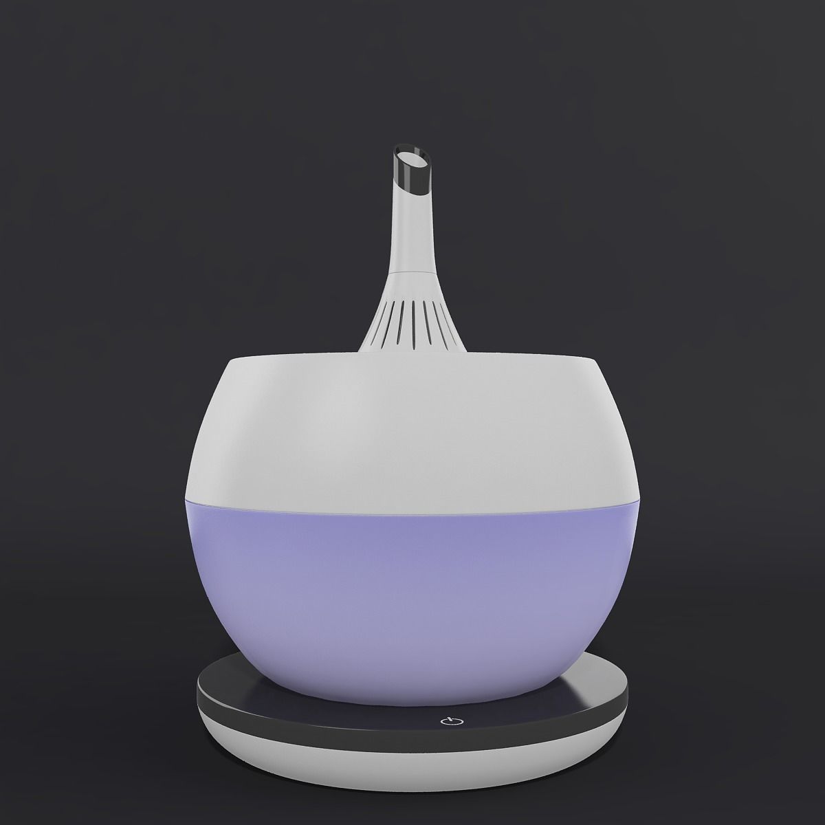 humidifier aroma diffuser on table 3D model_2