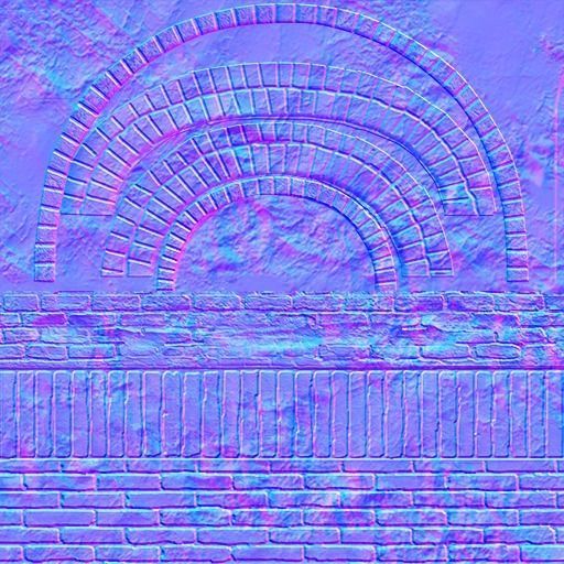 The building at Corner Low-poly 3D model_15