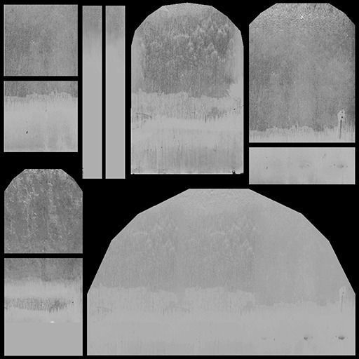 The building at Corner Low-poly 3D model_31