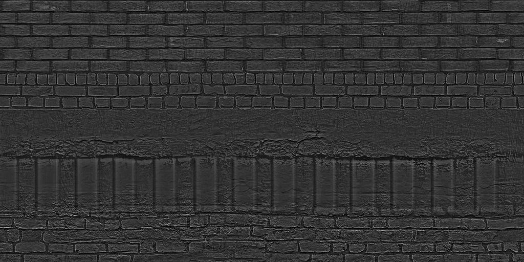 The building at Corner Low-poly 3D model_25