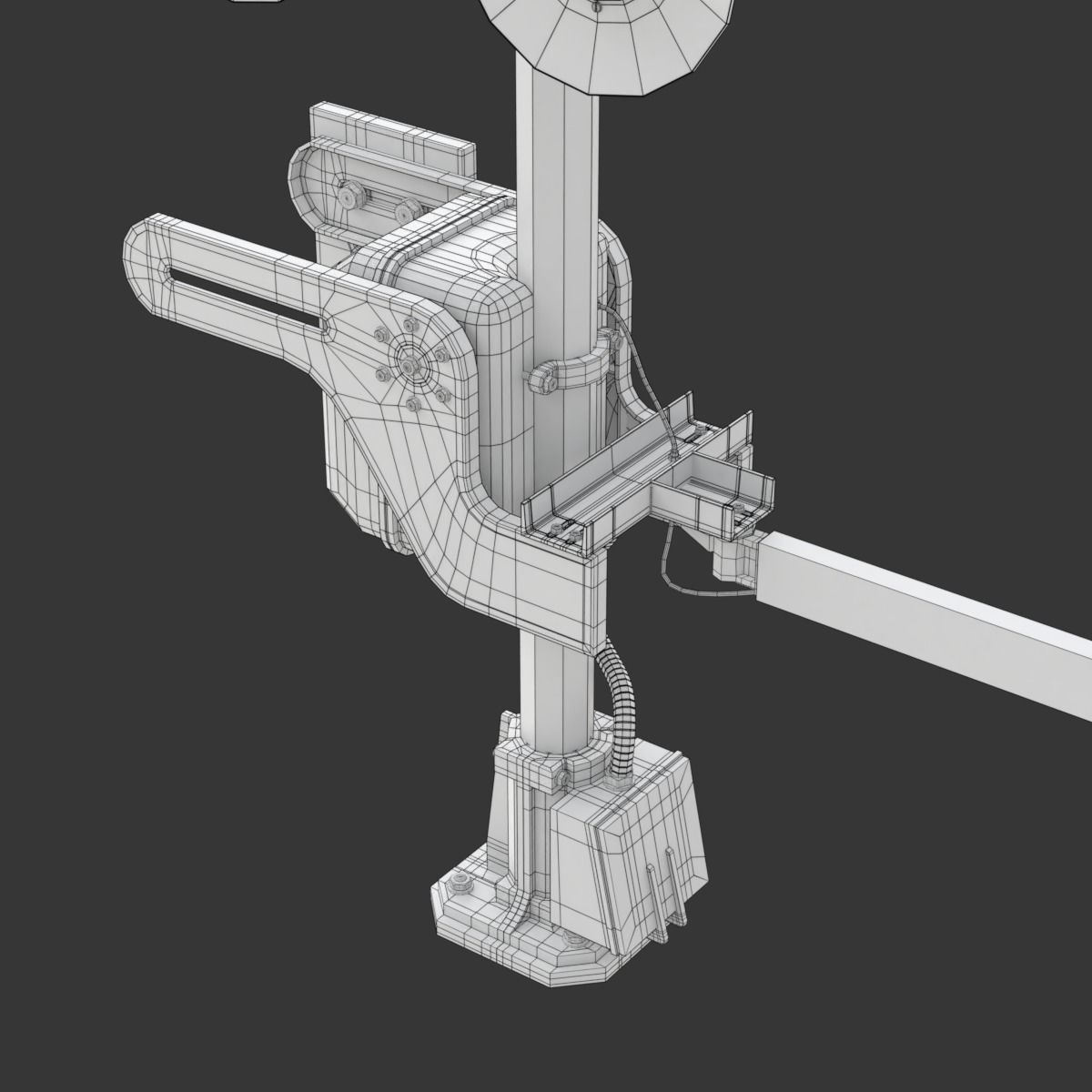 Railroad Crossing 3D model_28