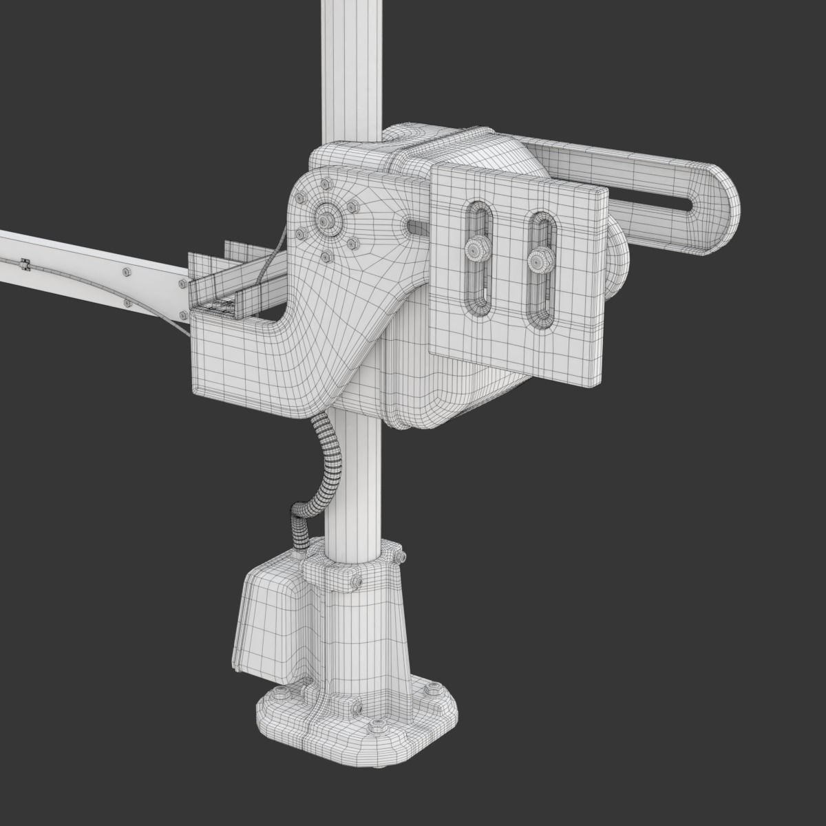 Railroad Crossing 3D model_35