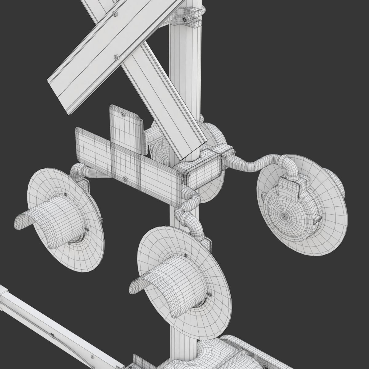 Railroad Crossing 3D model_29