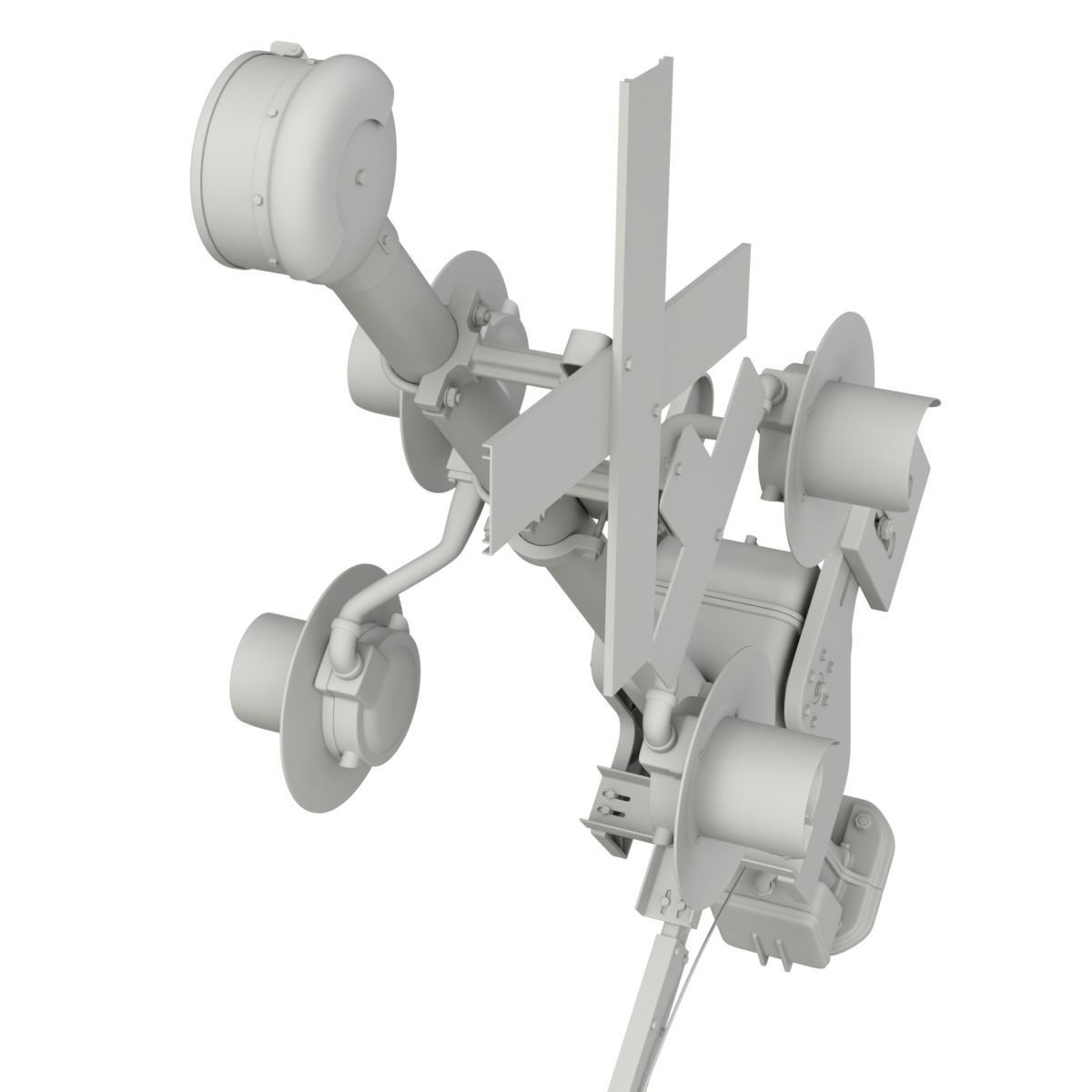 Railroad Crossing 3D model_19