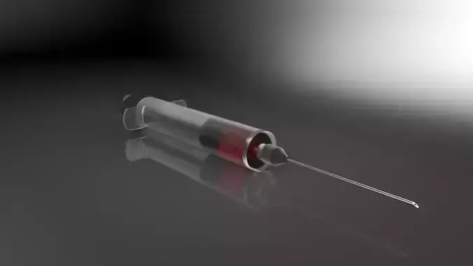 syringe 3D
